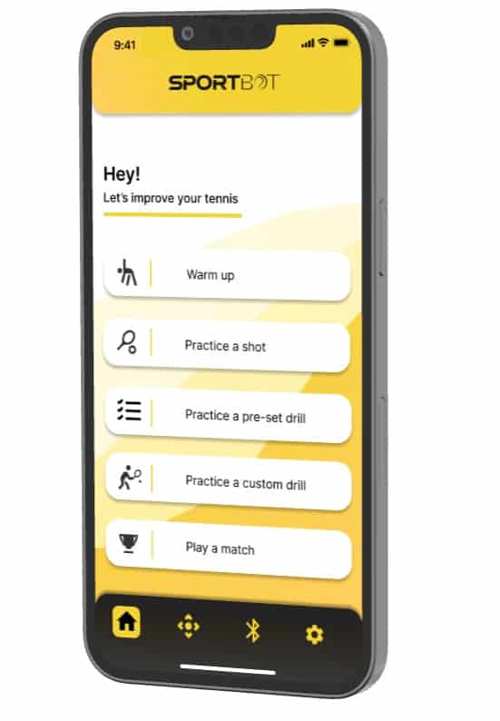 Sportbot mobile app